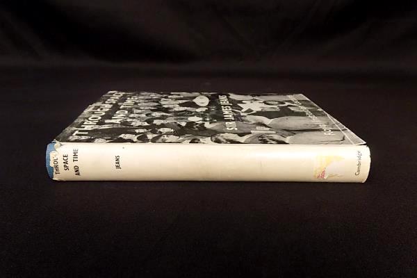 RARE Vintage 1949 Illustrated HB DJ THROUGH SPACE & TIME by Sir James Jeans