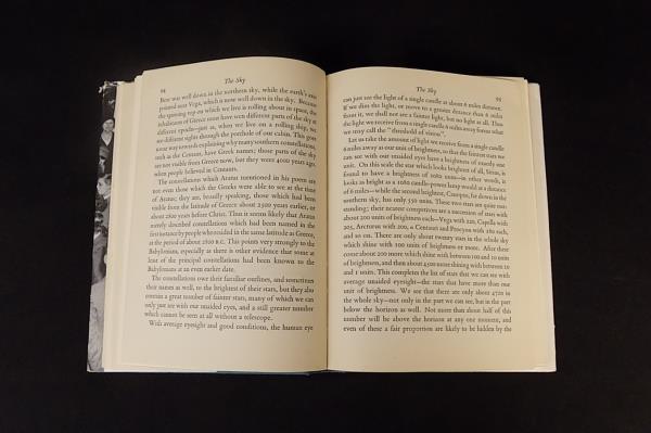 RARE Vintage 1949 Illustrated HB DJ THROUGH SPACE & TIME by Sir James Jeans
