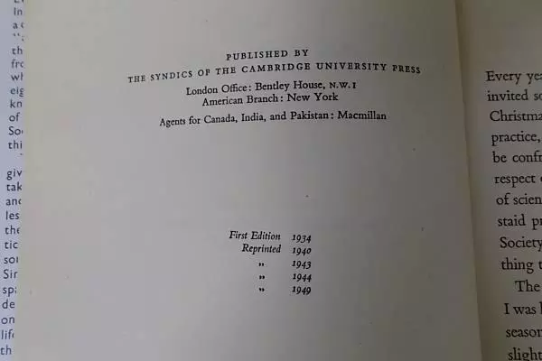 Rare Vintage Through Time And Space by Sir James Jeans 1949 Illustrated HCDJ