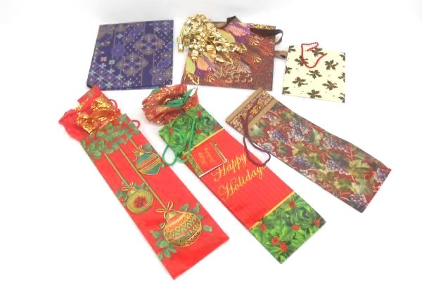 Lot of Christmas in July Decor Wrap Ornaments Bows Sparkly Trees Bells Door Hang