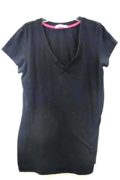 Femme Women's Black Short Sleeve Shirt Size L