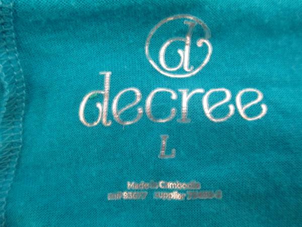 Lot of 2 Women's Shirt by St Johns Bay & Decree Blue Black Size Large