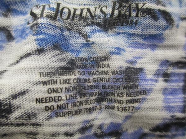 Lot of 2 Women's Shirt by St Johns Bay & Decree Blue Black Size Large