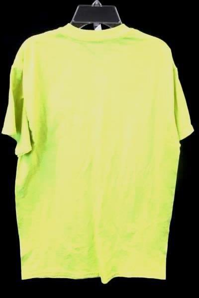 Newberg Basketball T-Shirt by Gildan Neon Yellow Unisex Size M