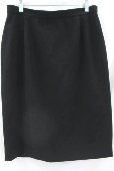 Jones New York Women's Skirt Solid Black Size 12