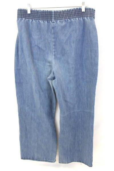Woman's Elastic Waist Jeans By Jeans That Fit Women's Size 16