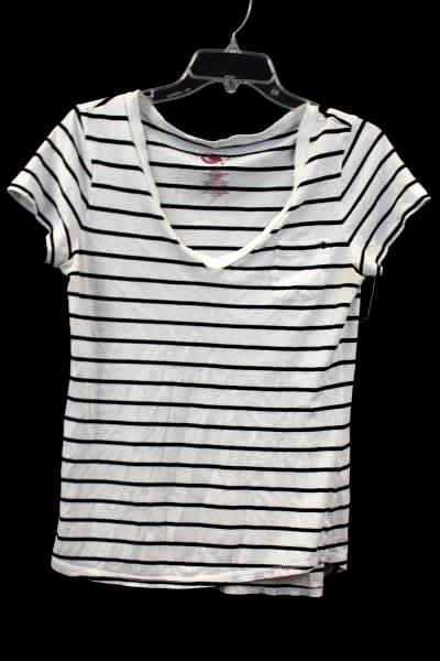 Lot of 2 Sonoma Life and Style & OP Women's Tops Solid and Striped Size L