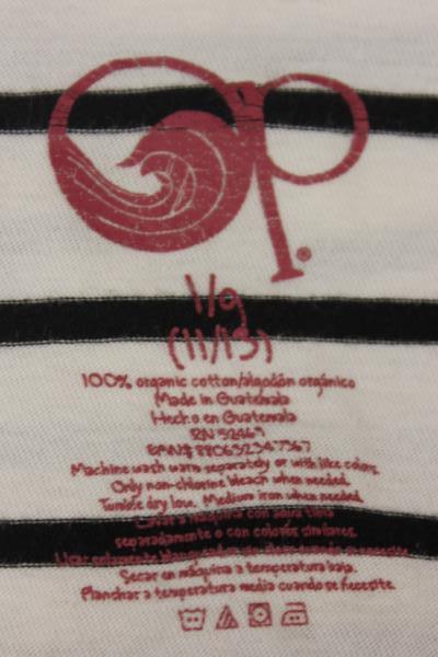 Lot of 2 Sonoma Life and Style & OP Women's Tops Solid and Striped Size L