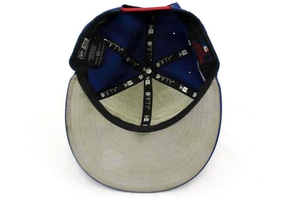 Philadelphia Phillies Blue 9Fifty Snapback Baseball Hat New Era Small to Medium