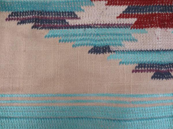 Design Legacy By Kelly O’Neal Linen Fabric Pillowcase Geometric Diamond NWT