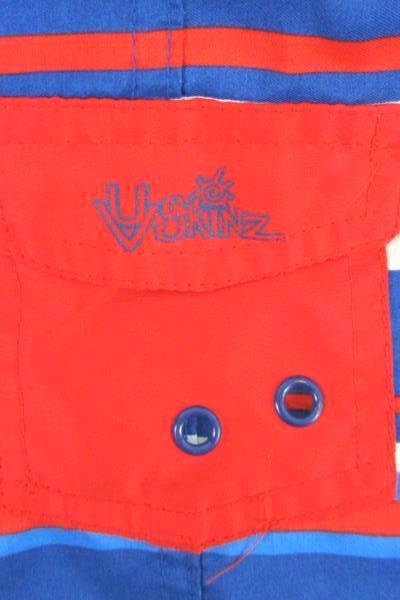 Boys Swim Trunks Size 3T Red, White & Blue UV Skinz Shorts