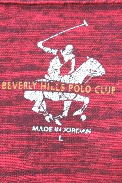 Men's Red Beverly Hills Polo Club Shirt Size Large