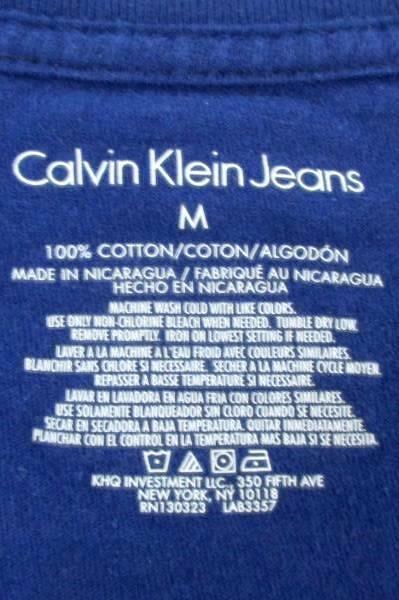 Calvin Klein Jeans Blue Kids Youth T-Shirt Size Medium