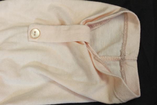 Indigo Women's Cardigan Light Pink w/ Pockets Half Sleeves Button Folded Size XL