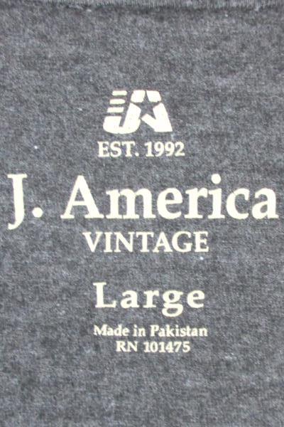 J. America Vintage Oregon State Women's Shirt Size Large Gray Grey