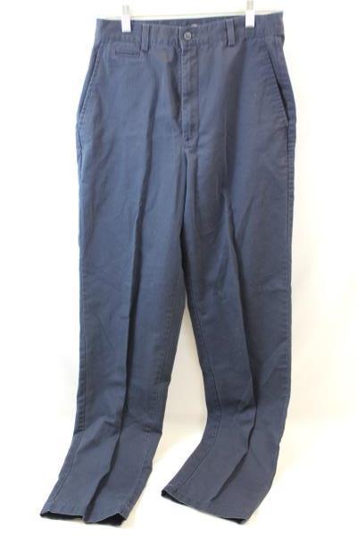 Dockers Pants Dark Blue Flat Front Khakis Men's Youth Size 10 x 33