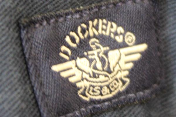 Dockers Pants Dark Blue Flat Front Khakis Men's Youth Size 10 x 33