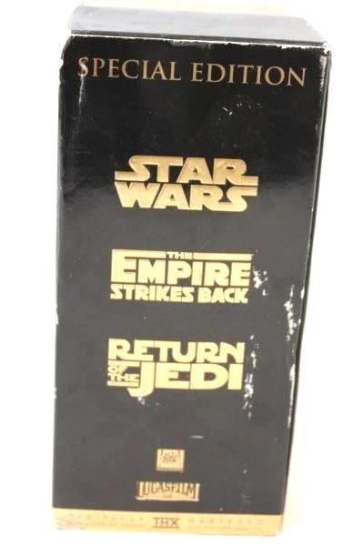 Star Wars Trilogy VHS Special Edition Box Set 1997 Twentieth Century Fox