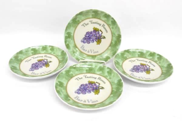 Boston International Set Of 4 Decorative Plates Jill Butler Design Bar A Vins