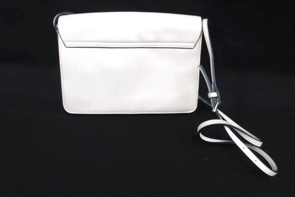CALVIN KLEIN Leather Purse light pink Shoulder Strap w/Buckle Weaved