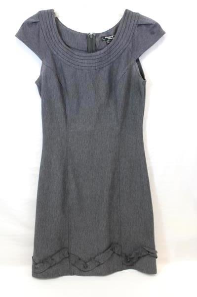 Dress by Sequin Hearts Solid Gray Women's Size 3