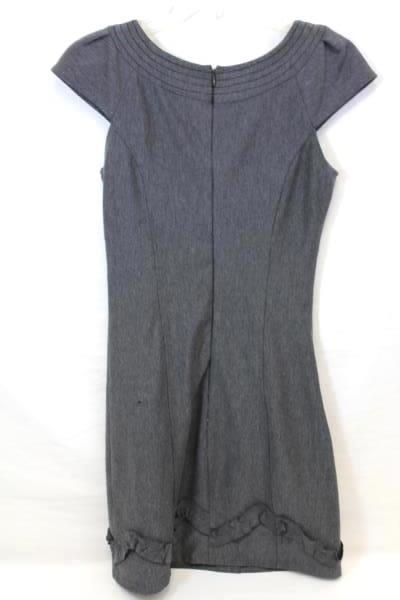Dress by Sequin Hearts Solid Gray Women's Size 3