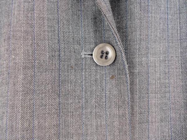 Gray Striped 2pc Career Pant Suit ~ Blazer Sz 4 / Pants Sz 6 ~ OSCAR DE LE RENTA