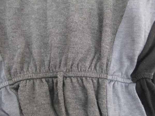 Dress by Delirious Solid Dark Gray w/Light Gray & Black Stripes Women's Size S