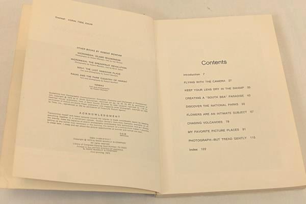 Robert Wenkam "How To Photograph Hawaii" 1973 Rand McNally Publishing SC