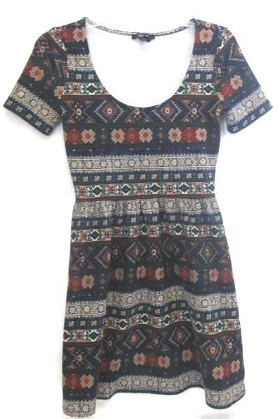 Forever 21 Women's Dress Multi Color & Design Size Small