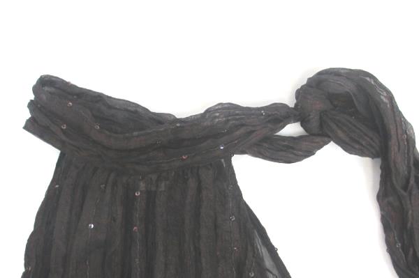 Romy Black Women's See Through Shirt w/ Red Accents Size Large