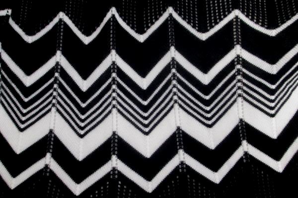 Women's Cardigan by Belldini White Black Design Short Sleeve No Buttons Size S