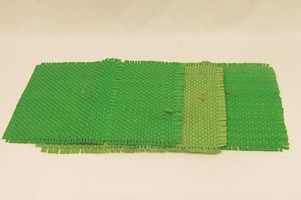 3 Pcs Set Green Basket Weave Placemats Kitchen Bistro Home Decor 17" x 12"