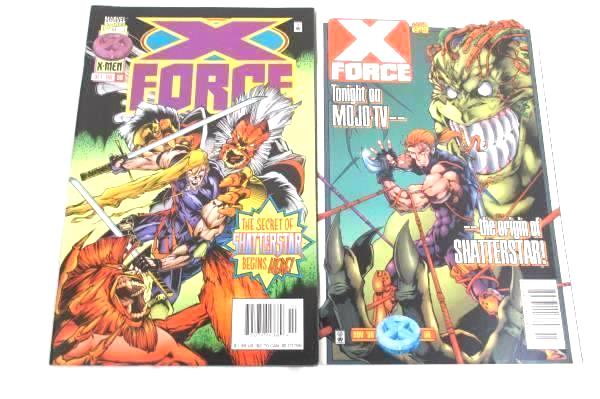 Lot of 2 Marvel Comics ~Featuring The X-Force