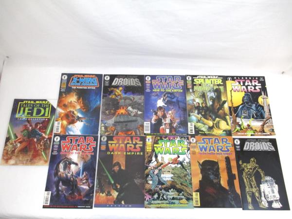 Lot of 11 Dark Horse Comics ~Featuring Star Wars
