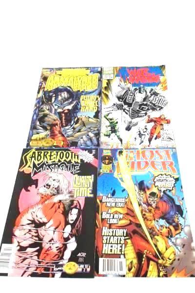 Lot of 7 Marvel Comic Books featuring An Assortment of Stories