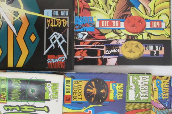 Lot of 7 Marvel Comic Books featuring An Assortment of Stories