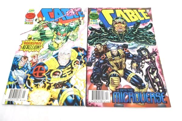 Lot of 2 Marvel Comic Books Featuring X-men Cable