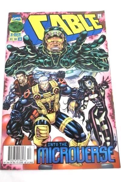 Lot of 2 Marvel Comic Books Featuring X-men Cable