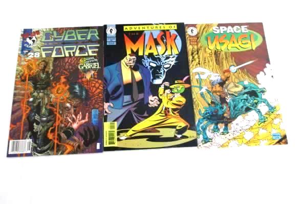 Lot of 3 Dark Horse and Top Cow Comics Featuring an Assortment of Stories