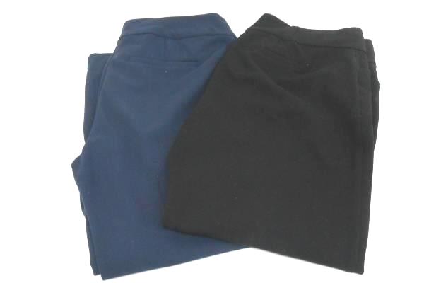 Lot of 2 Christopher & Banks Women's Trousers Pants Career Business Slacks 10 S