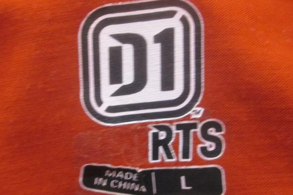 Men's Graphic T-Shirt Red "True Game Changer" By D1 RTS Size Large