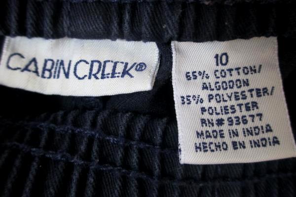 Women's Dark Blue Jean Pants By Cabin Fever Size 10