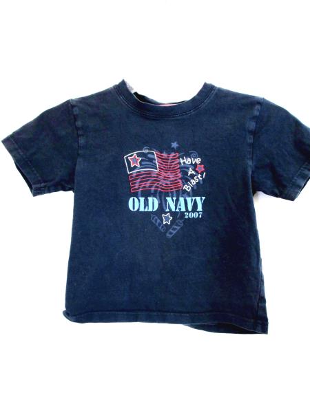 Boys Old Navy T-Shirt Size 5T Blue "Have A Blast"