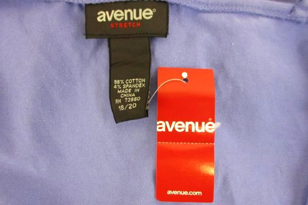 Lot of 2 Women's Outfit Avenue Stretch Tank Black Apostrophe Skirt Sz 18/20 Tags