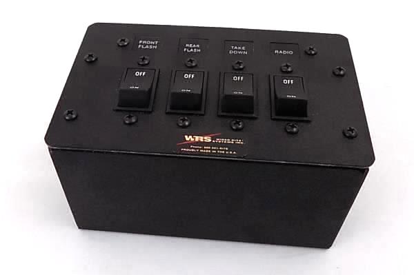 Wired Rite Systems Inc 4 Panel Switch Box Radio Take Down Rear Flash Front Flash