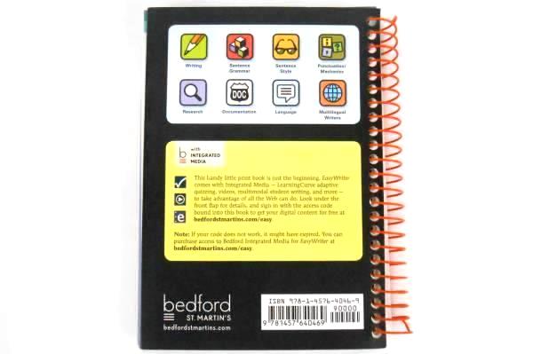 EasyWriter 5th Ed. w/ Student Access Code by Andrea A. Lunsford (2014, Spiral)