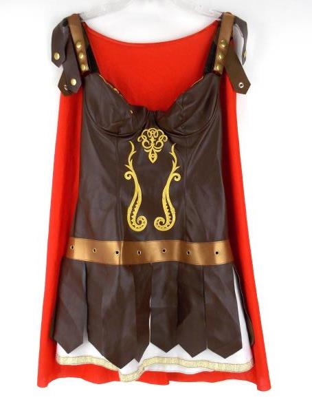 Gladiator Costume Amazon Warrior Princess Roman Soldier Sz LARGE by LEG AVENUE
