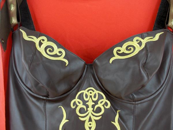 Gladiator Costume Amazon Warrior Princess Roman Soldier Sz LARGE by LEG AVENUE