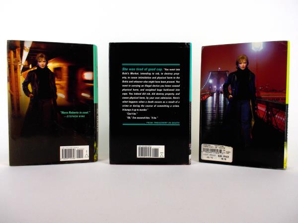 Lot of 3 IN DEATH Novels by JD Robb Innocent Treachery & Strangers Hardcover
